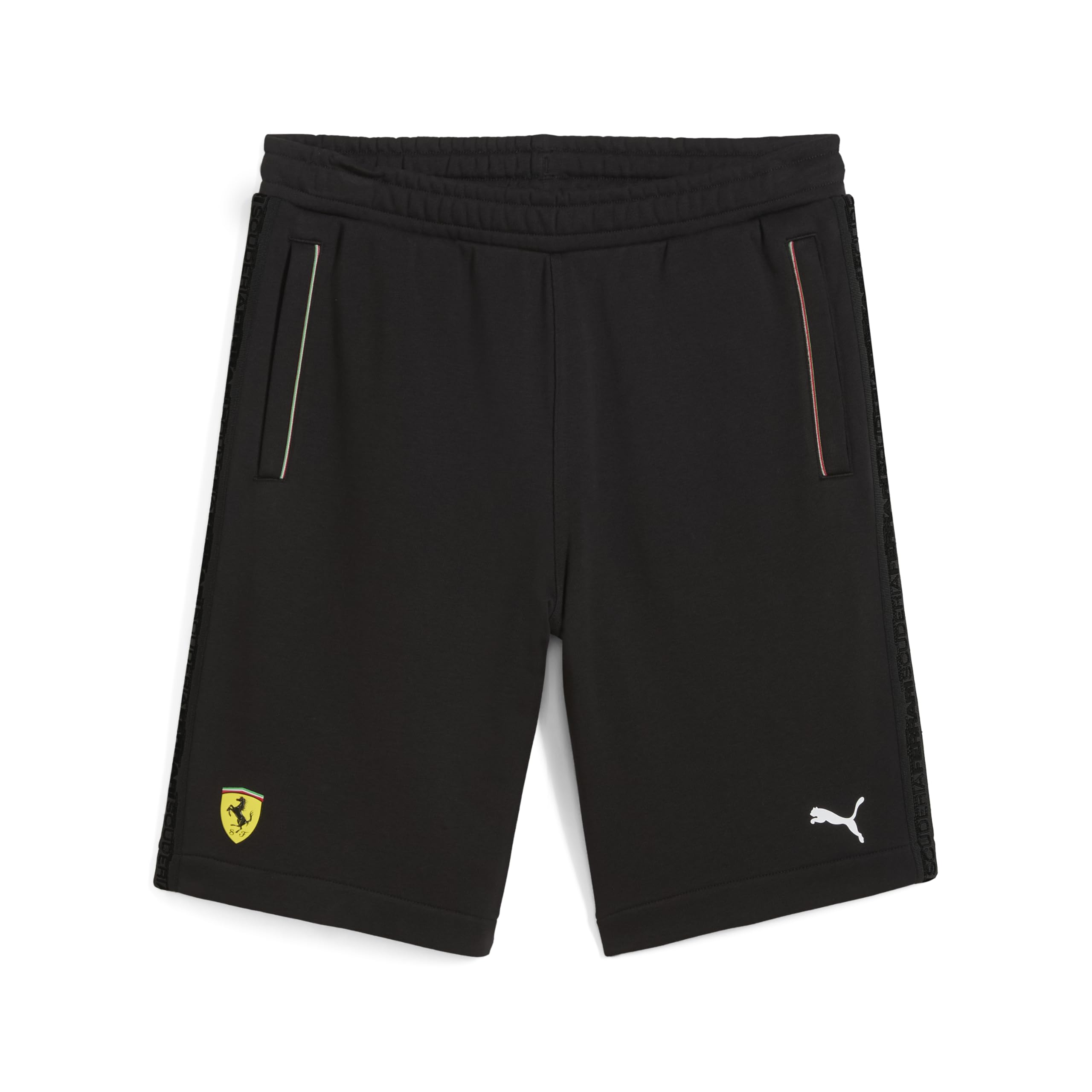 

                                                    PUMA Men's Scuderia Ferrari Race Fleece Shorts, Pu