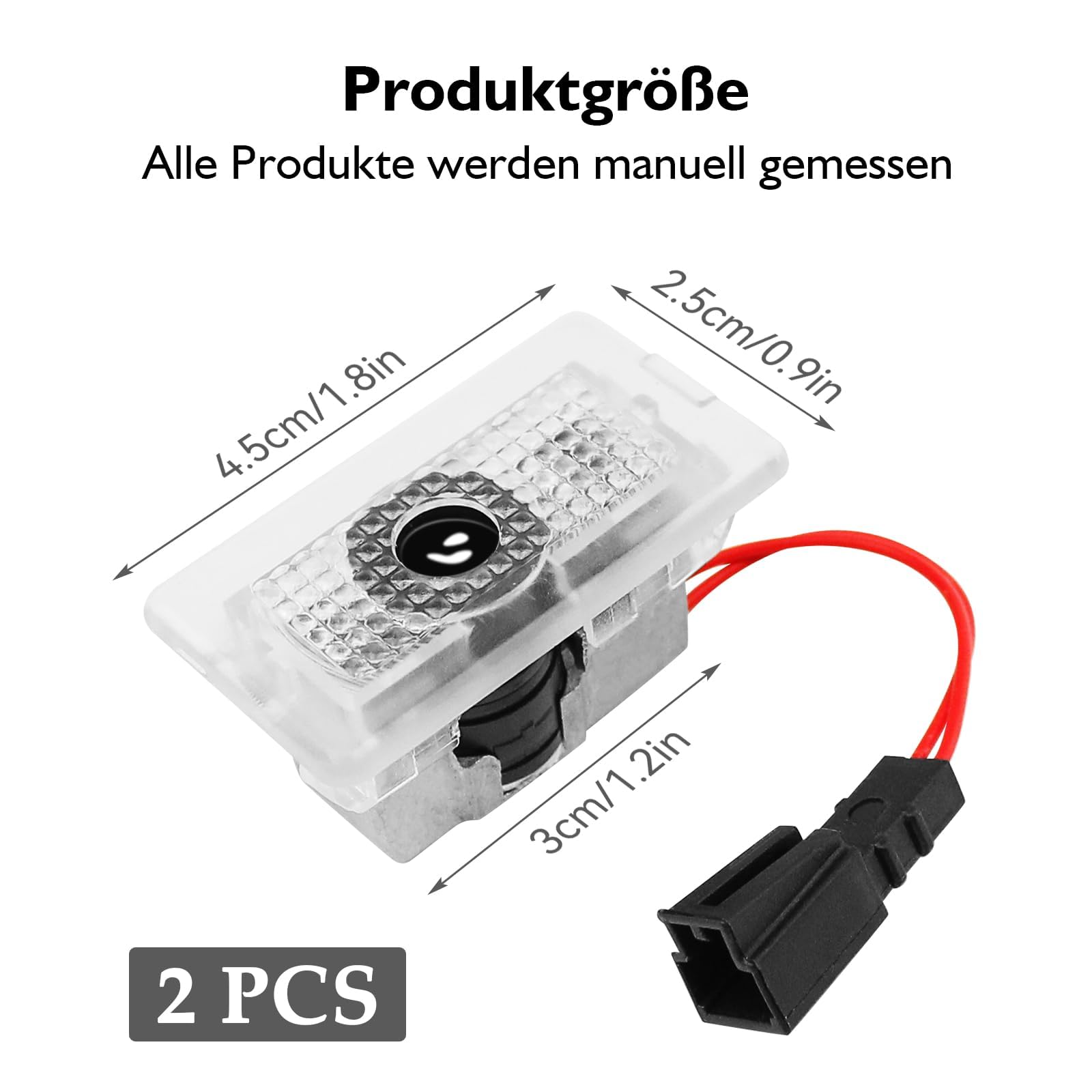 4 LED projektor für Tesla Model S 2012-2022