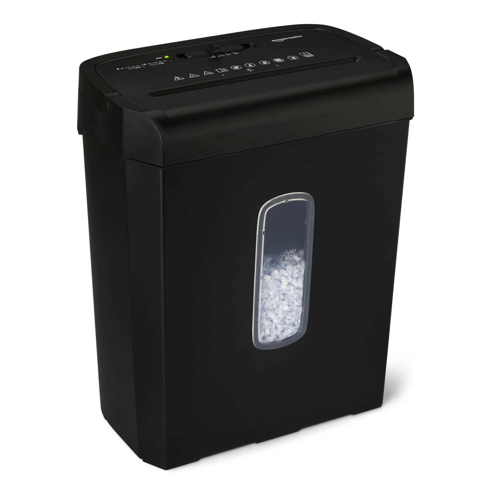 Amazon | Amazonベーシック シュレッダー 6枚同時細断 5x18mmクロス