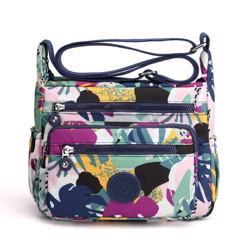 Image of MOCA Womens Nylon Crossbody Sling Bag for Women - Lightweight, Durable, Stylish Shoulder Bag for Teens, Women Office, Travel & Everyday Use