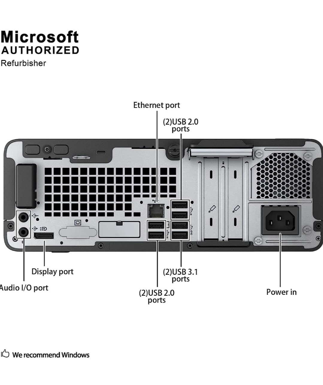 【即納】HP ProDesk 400 G5 SFF Amazon.com: HP ProDesk 400 G5 SFF Desktop Computer with 24