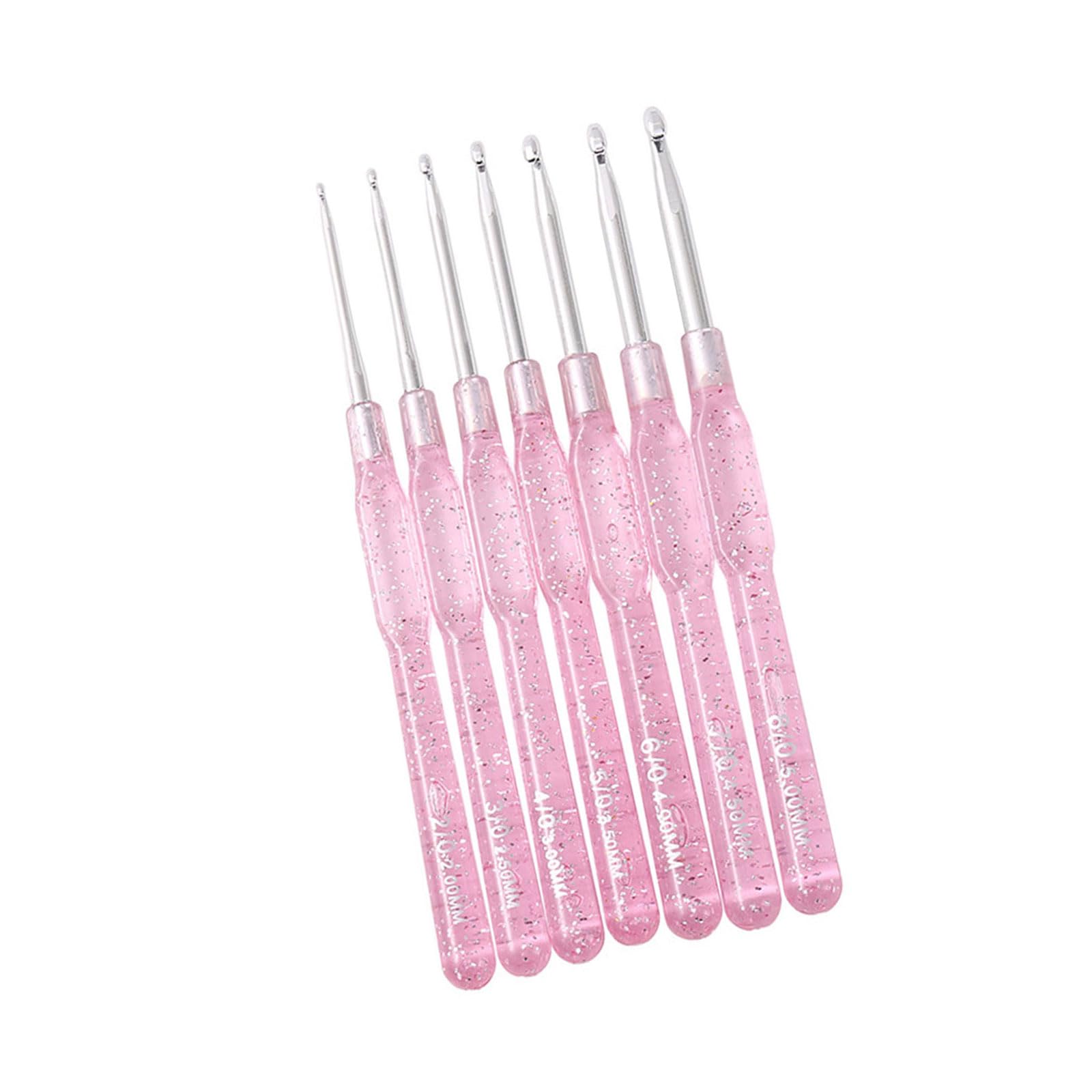 YUGSHNKFC Tool Set Crochet Hook Handle Multiple Gauges Storage for Crafting Needs Crochet Hook