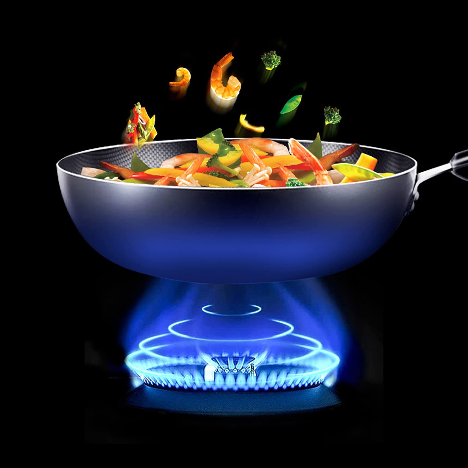 Plaque de cuisson à gaz intégrée, plaque de cuisson à gaz, cuisinière à gaz de table, panneau en verre trempé blanc, puissance de feu de 5 000 W, options de cuisson polyvalentes, cuisinière à gaz