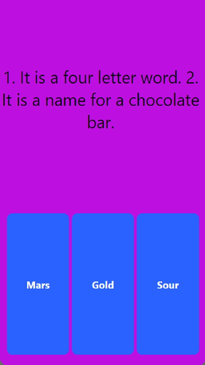 Word guessing game. App on Amazon Appstore