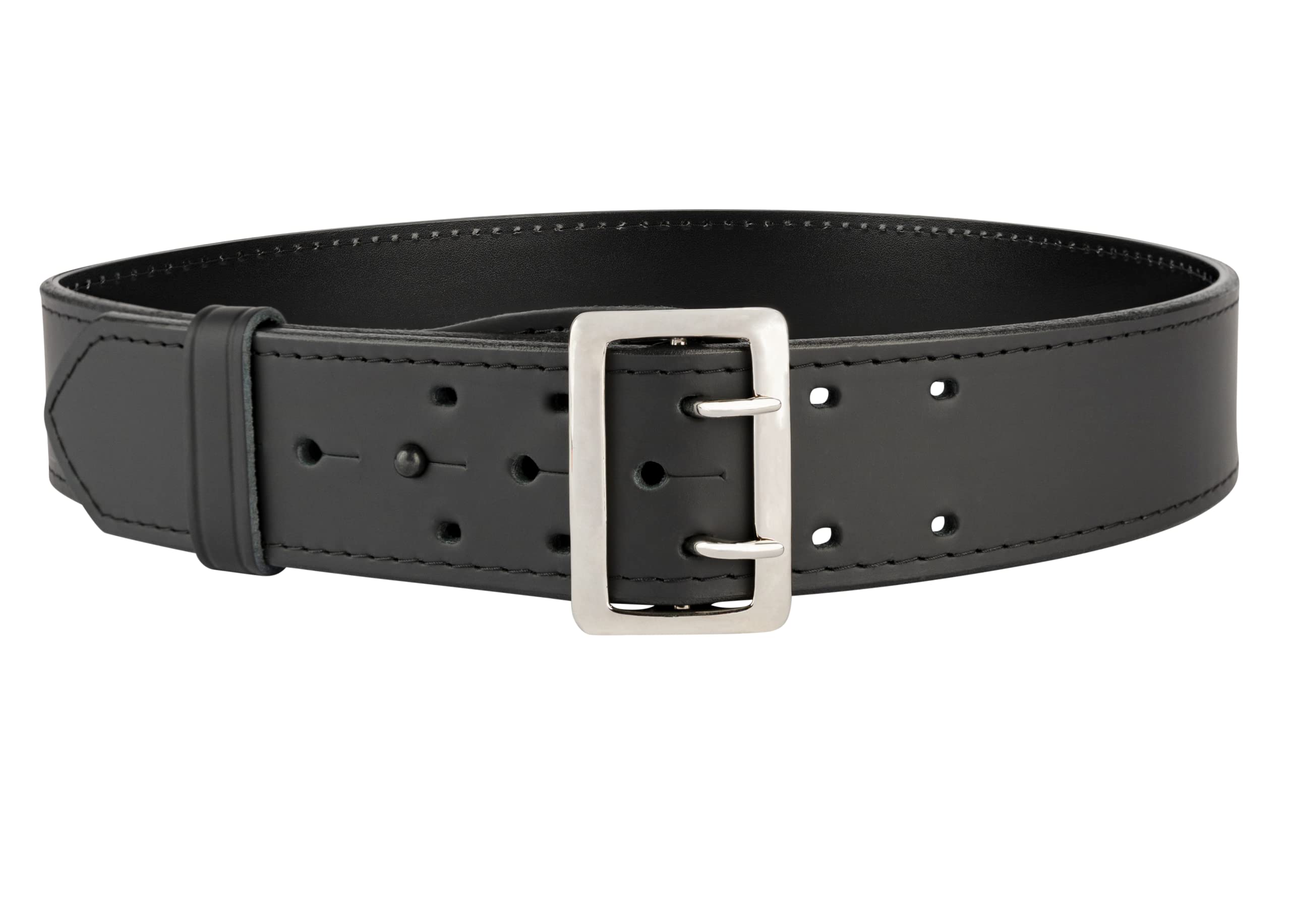 Perfect Fit Leather Duty Belt 2.25 inch Basketweave Sam 