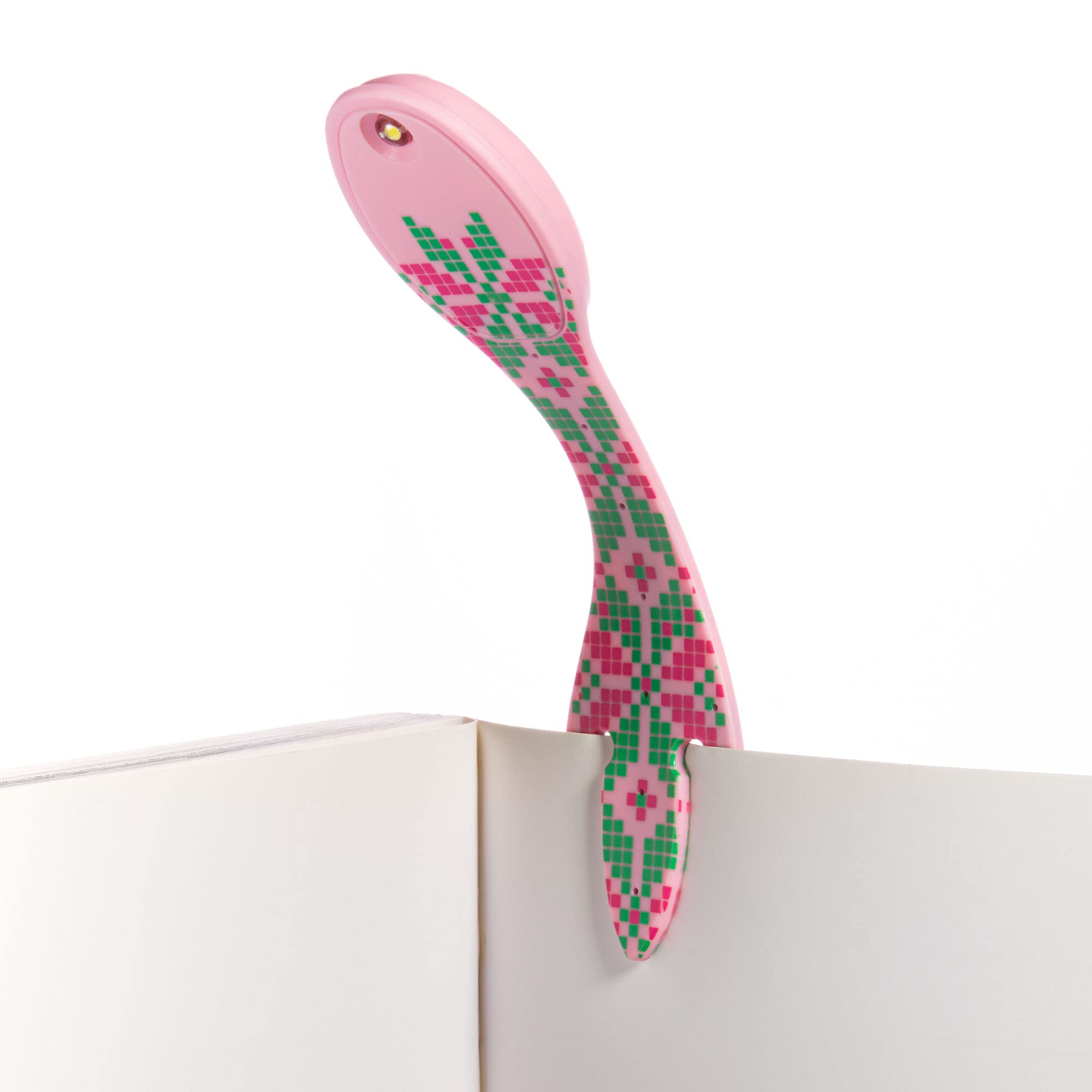 Gifts for Readers & WritersFlexilight LED Reading Book Light Clip On Adjustable Travel Bookmark Lamp Gift (Icelandic Pink)