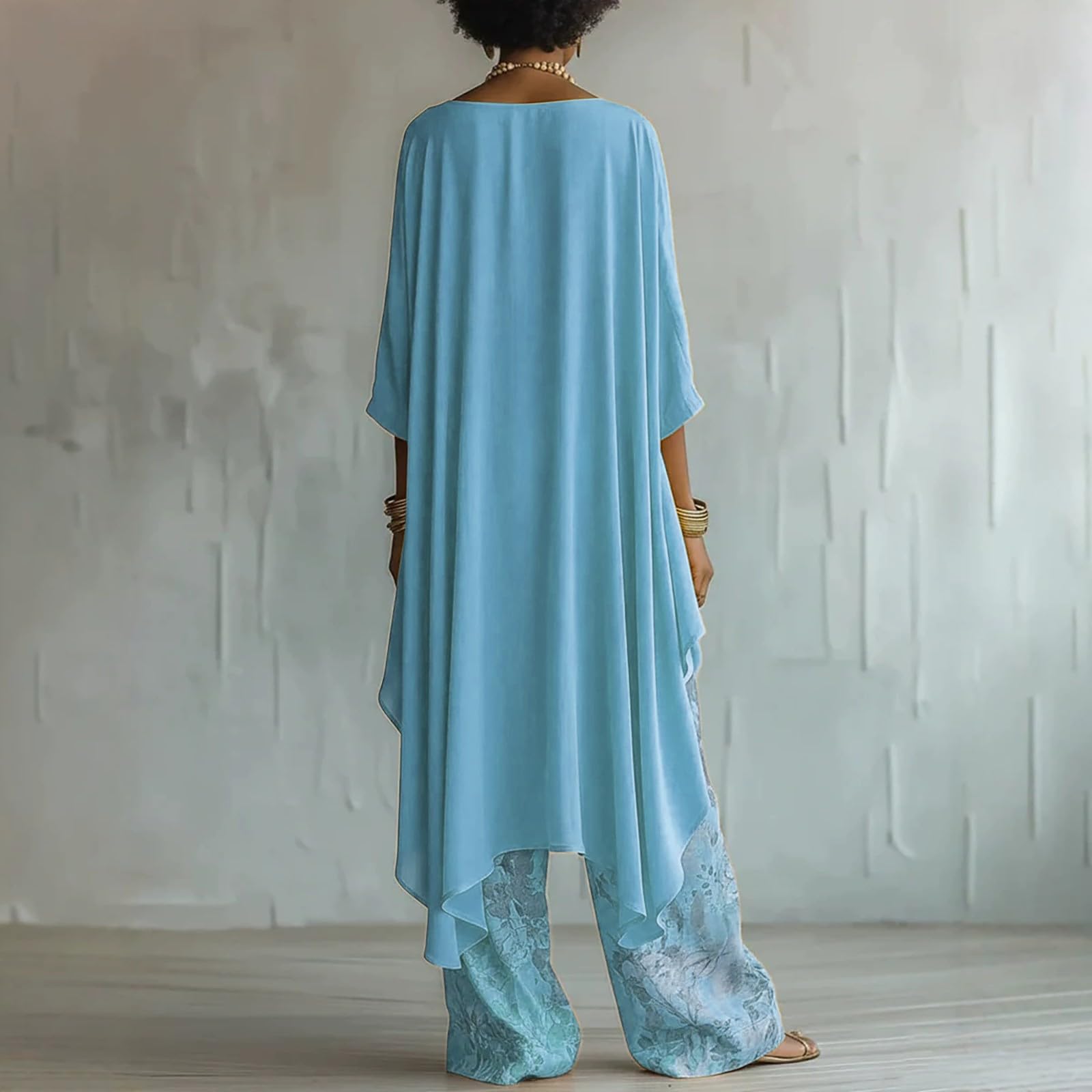 Tute Donna Eleganti 2 Pezzi Completi Palestra Manica Lunga Girocollo Completo Sportiva Tuta Da Ginnastica Casual Set Top E Pantaloni a Gamba Larga Tute Per Jogging Yoga Fitness Autunnale Invernale