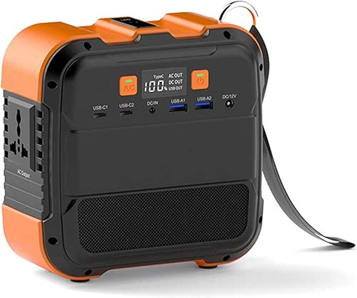 Portable Power Station 220V/120W/98WH/26400mAh Lithium Battery Power Station Pure Sine