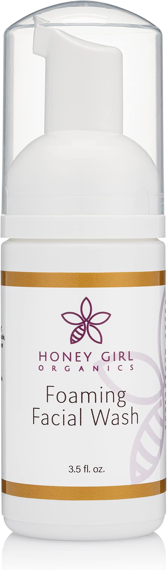 - Honey Girl Organics Foaming Facial Wash, 3.5 fl oz