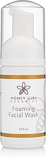 Honey Girl Organics Lavado facial espumoso, 3...