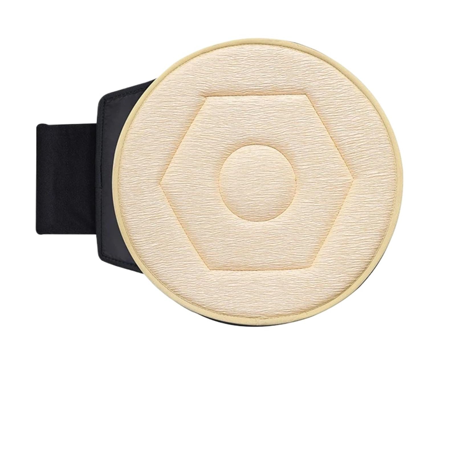 YGLEEULI Swivel Car Seat Cushion 360 Degree Rotating Car Seat Cushion Auto Mounted Multifunctional Movable Cushions seat cushions for elderly(Beige Style B)