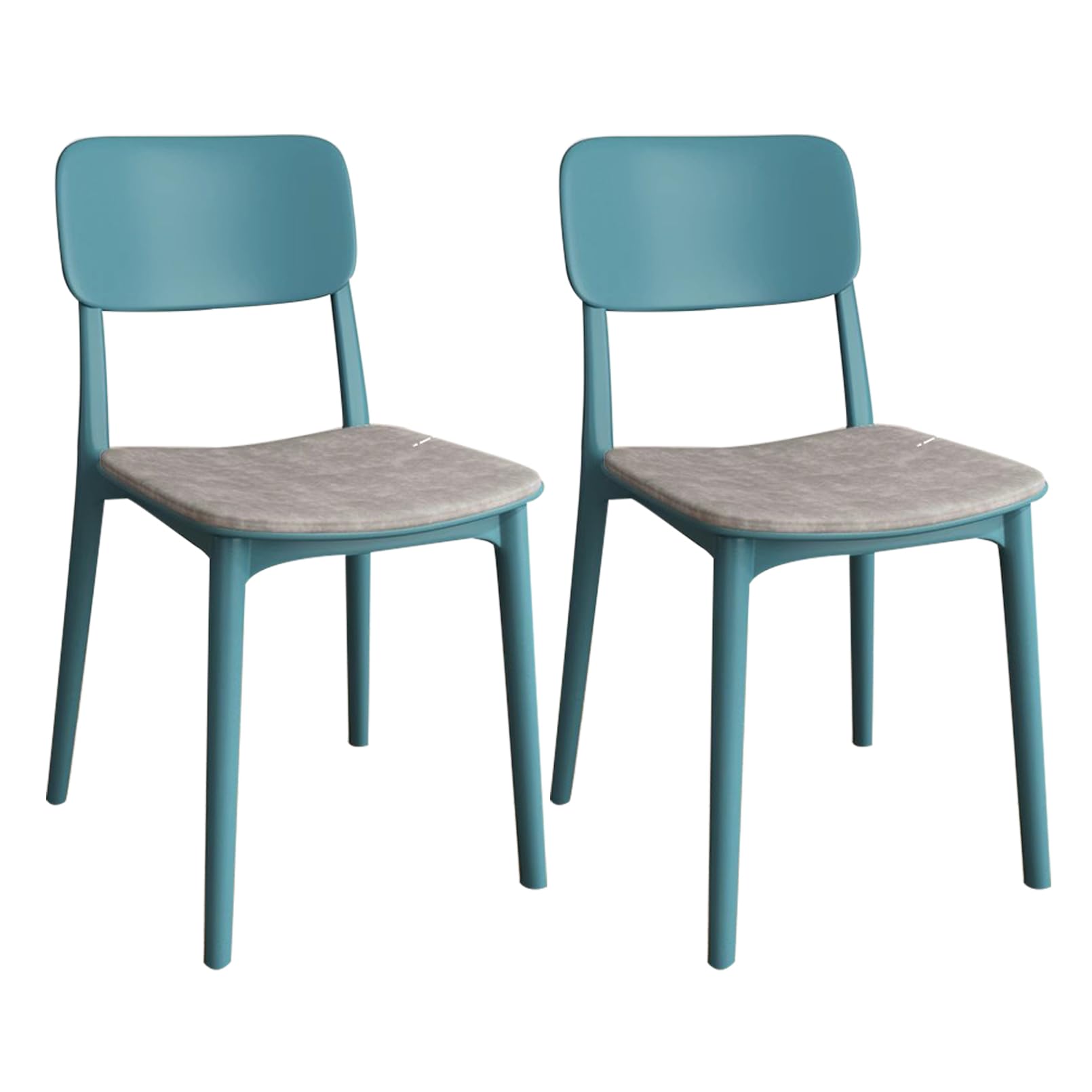 Chaises de salle à manger ergonomiques au design épuré avec assise