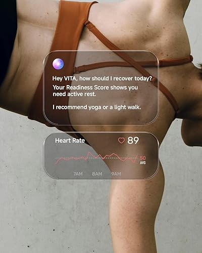 Miniatura 5 de Cubitt Viva 2 Smartwatch, 1.85 AMOLED, Phone-Connected GPS, VITA AI Assistant, AI Coach, Health Monitoring, Sleep Score, 100+ Sports Modes, 3ATM