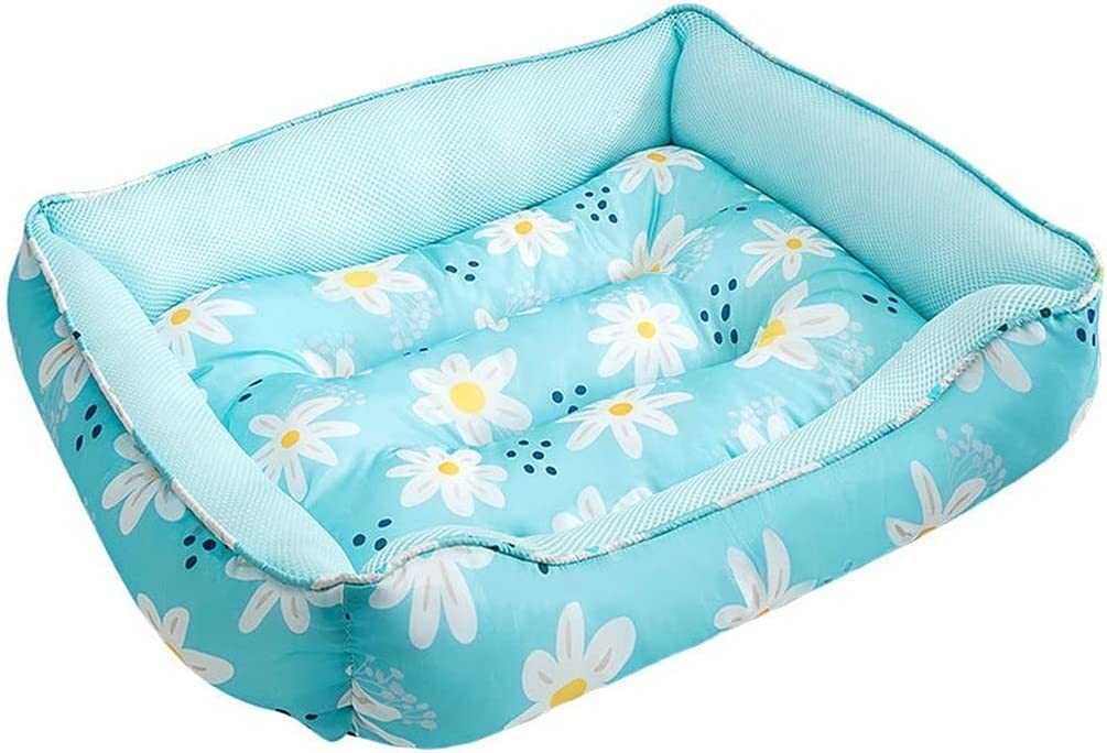 XIAITU Perrera para Gatos, Cama de Verano, Alfombrilla para Perros pequeños y medianos, sofá de Peluche, sofá Transpirable para Mascotas, cojín para Cachorros, Suministros para Mascotas