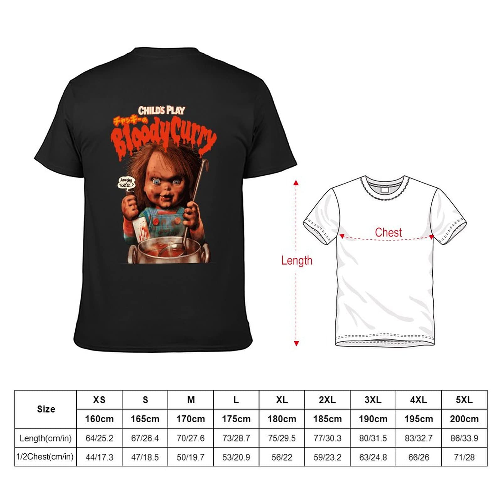 Amazon.co.jp: Tシャツ チャイルド プレイ チャッキー ホラー映画