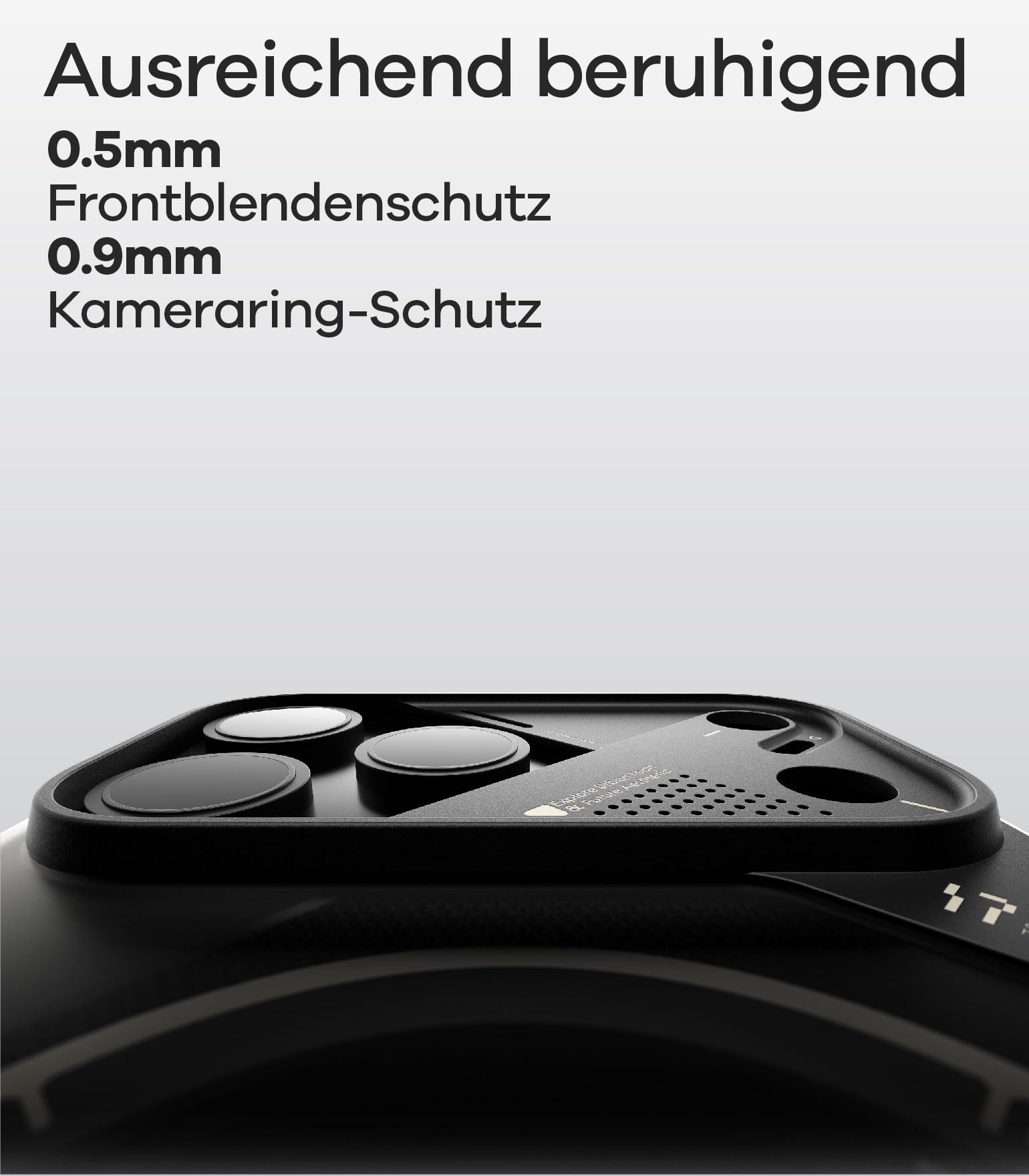 Aulumu A17 iPhone 17 Pro Hülle für MagSafe aus Aramidfaser 1500D Ultradünn Gewebt, CoolHyper Echte Kühlung, Handyhülle für iPhone 17 Pro Case mit Kameraschutz, Schwarz