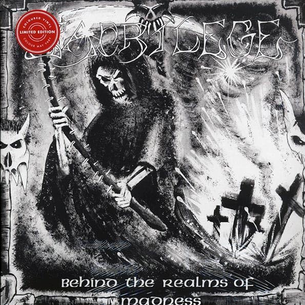 SACRILEGE BEHIND THE REALMS OF MADNESS - NEW SEALED COLORED