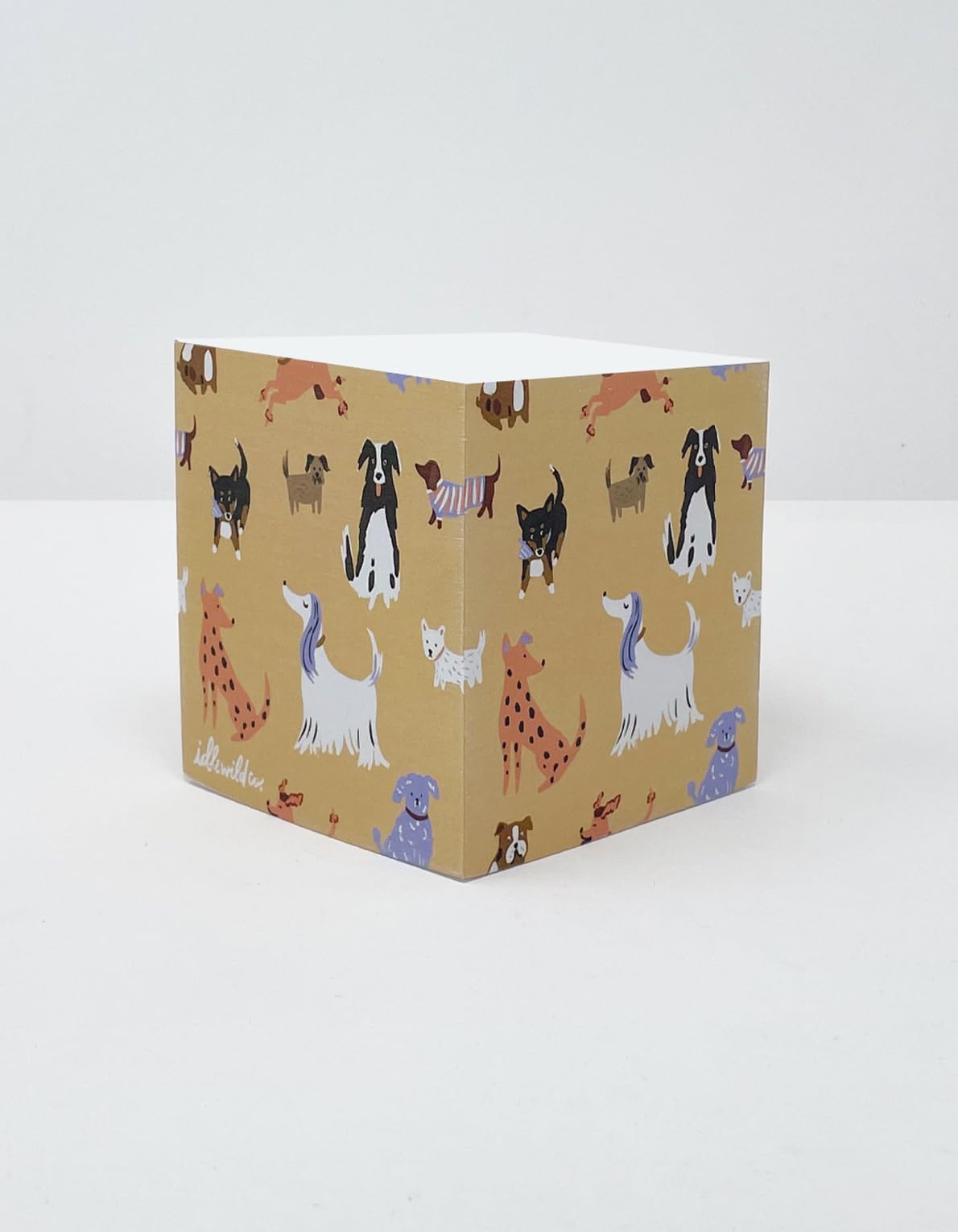 Idlewild Co. Dogs Sticky Note Cube