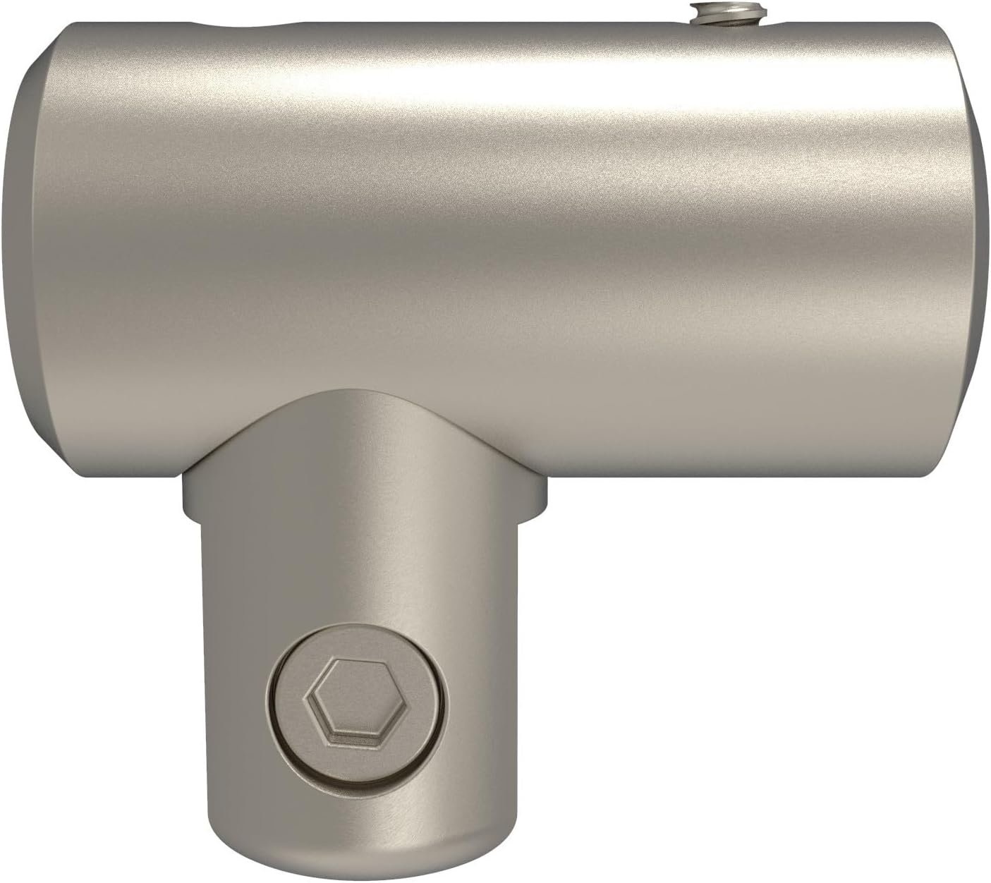 CRL Brushed Nickel Support Bar U-Bracket for 3/8" and 1/2" Glass