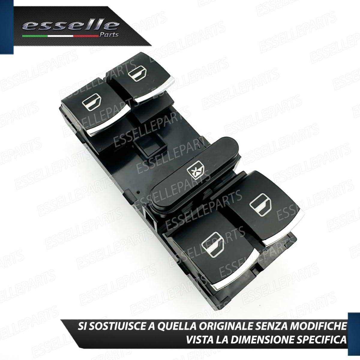 Pulsantiera Alzacristalli per VW Passat B7 Interruttore Alzavetri