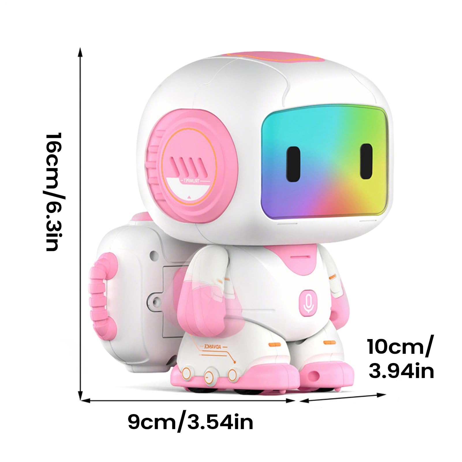 Robot Giocattolo Educativo per Bambini Programmabile E Ricaricabile Con