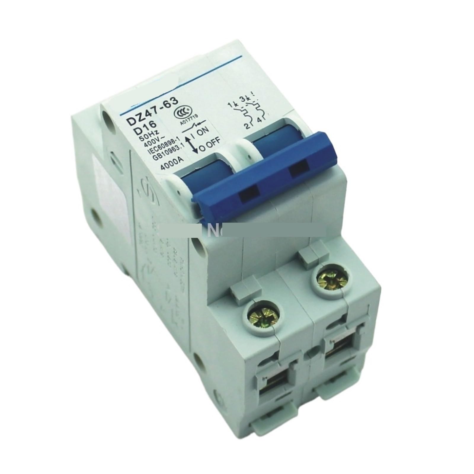 Interruttore automatico 2P 16A D tipo 240 V/415 V 50 HZ/60 HZ 1 pezzo
