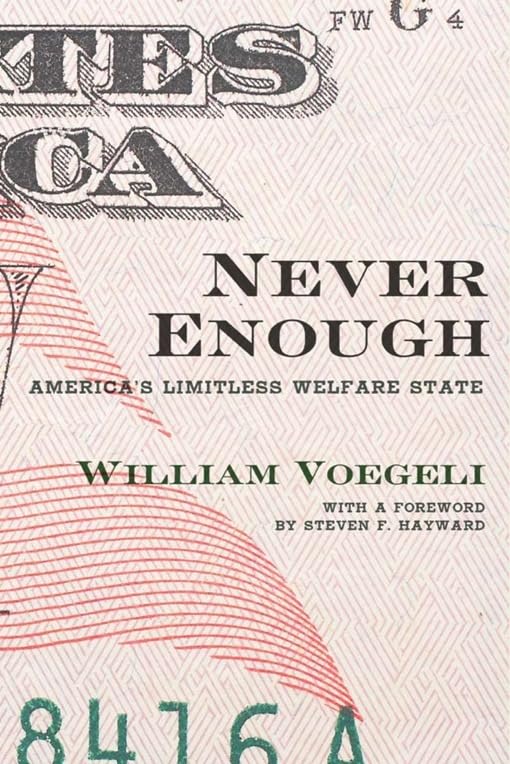 Never Enough: America's Limitless Welfare State cover
