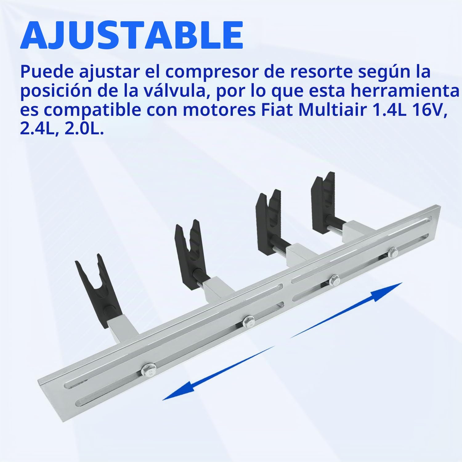 ZKTOOL Herramienta de Montaje de compresor de actuador de Motor Apta, para Fiat MultiAir 2012-2019 1.4L 16V / Turbo / 2.4L / BF/FB/FF/PF/UF/VM 10259A 10259B, Herramienta de Instalación del Compresor