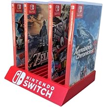 Switch Game Storage Bin - Holds up to 12 Games Vertically - Game Case Holder