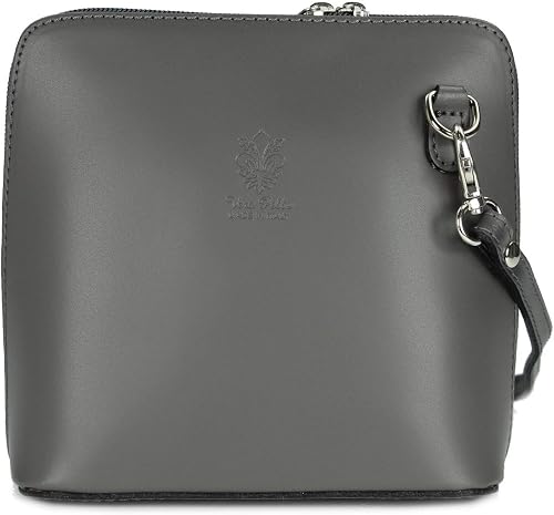 Vera Pelle Women's Cross-Body Bag grey grey - 1