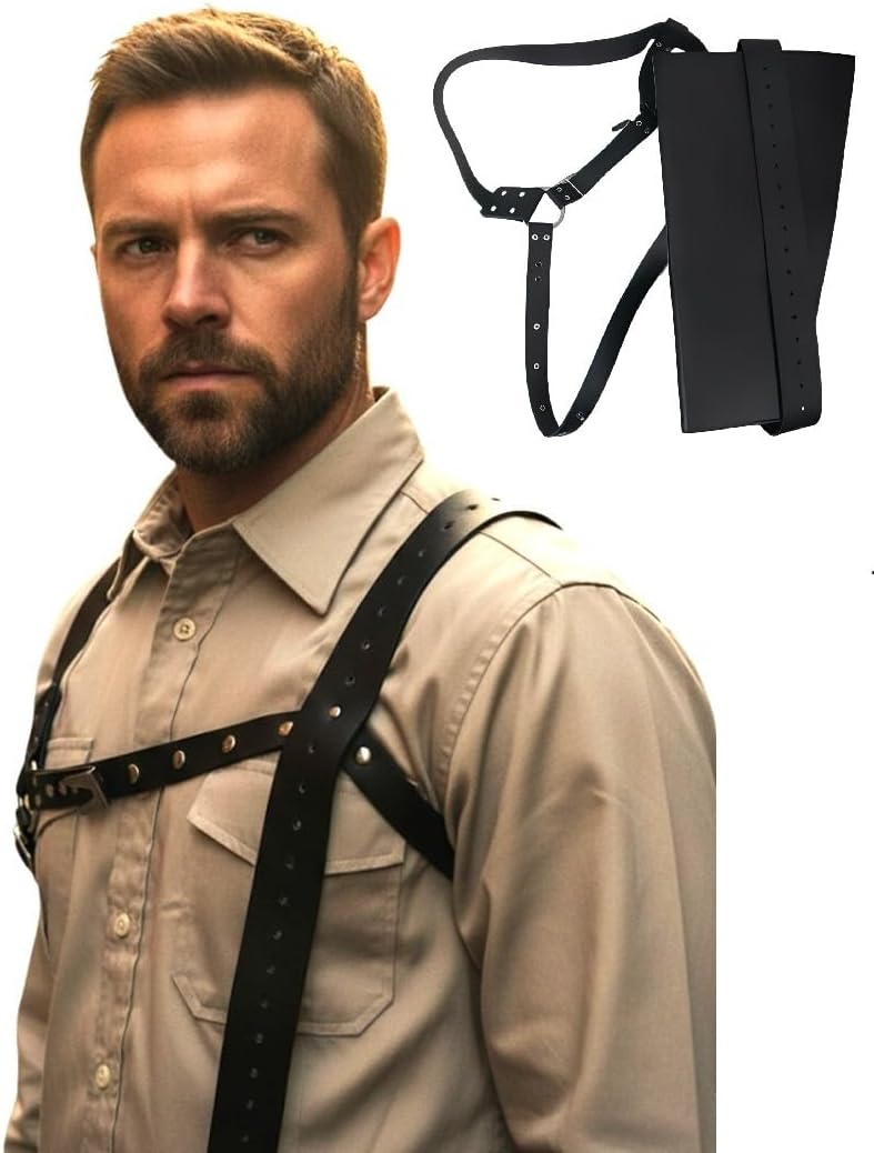 ASH WILLIAMS HOLSTER Harness Evil Dead costume props shotgun shoulder strap