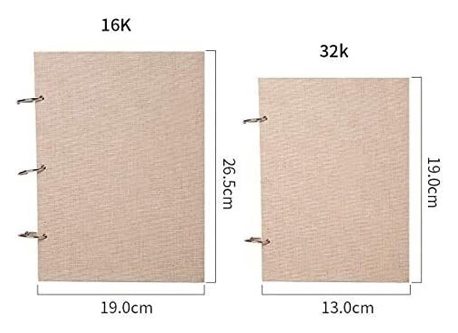 Taccuino, Carta da disegno 8K/16K/32K for schizzi for Pittura Diario Quaderno professionale Blocco note(8k)