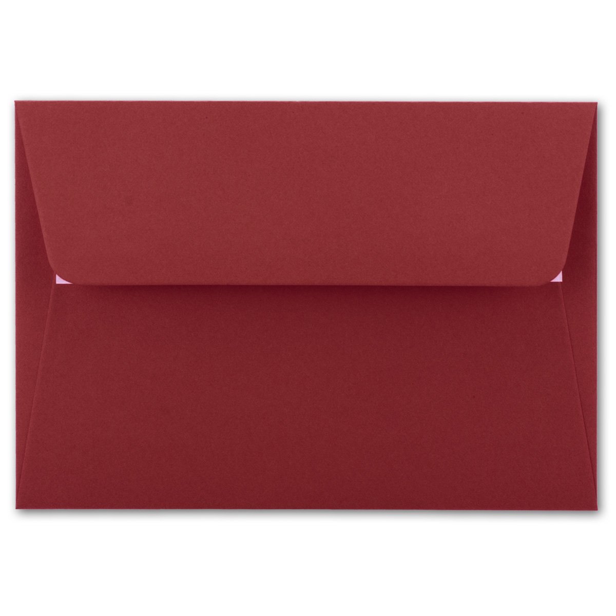 Buste per lettere, in colori vivaci, formato B6, di dimensioni 175 x 125 mm, chiusura adesiva 400 Umschläge rosso scuro
