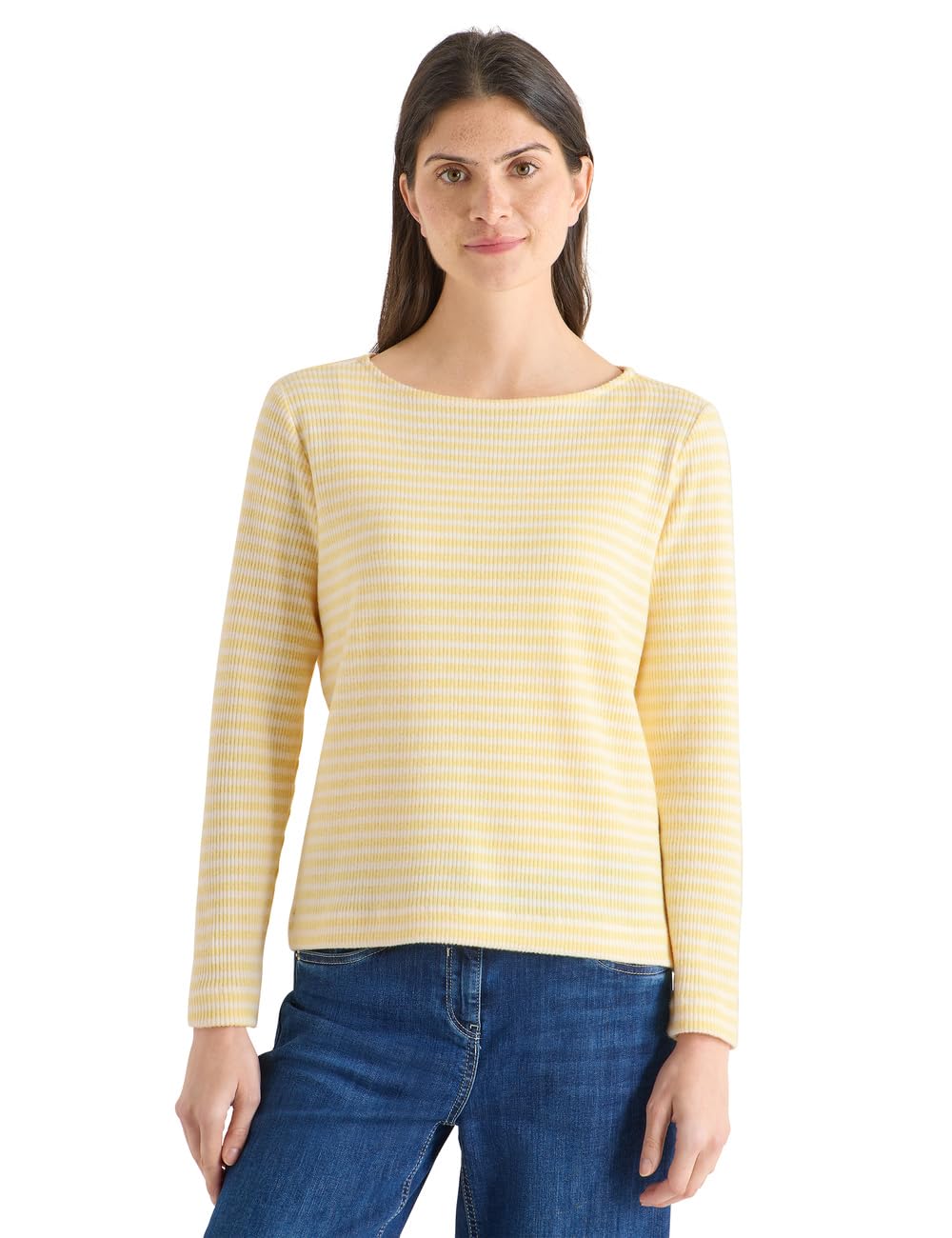 Cecil Damen 3228967 Gestreiftes Shirt (1er Pack)