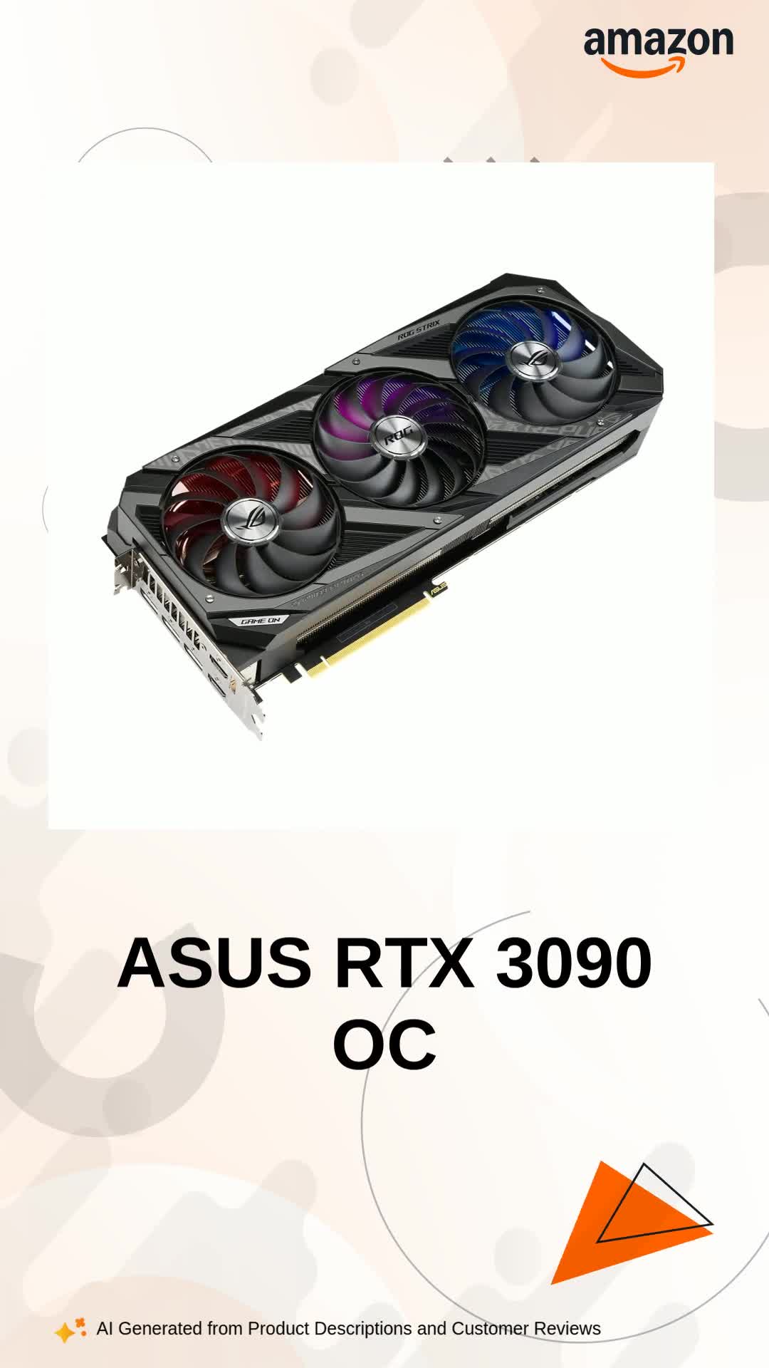 Amazon.in: Buy ASUS pci_e_x4 ROG Strix NVIDIA GeForce RTX 3090 OC