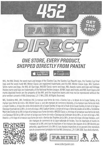 Miniatura 2 de 2018-19 Panini NHL Stickers Hockey #452 Alex Pietrangelo St. Louis Blues Official 2 12 Tall x 2 Inch Wide NHL Album Sticker