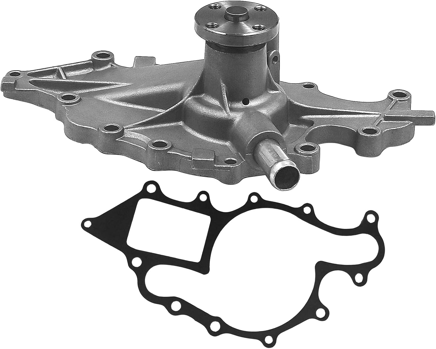 01072 Professional Engine Water Pump for Ford Vulcan [3.0L V6 OHV] 1995-2000 Windstar 3.0L, 1995-2007 Taurus 3.0L, for Mercury 1995-2005 Sable 3.0L