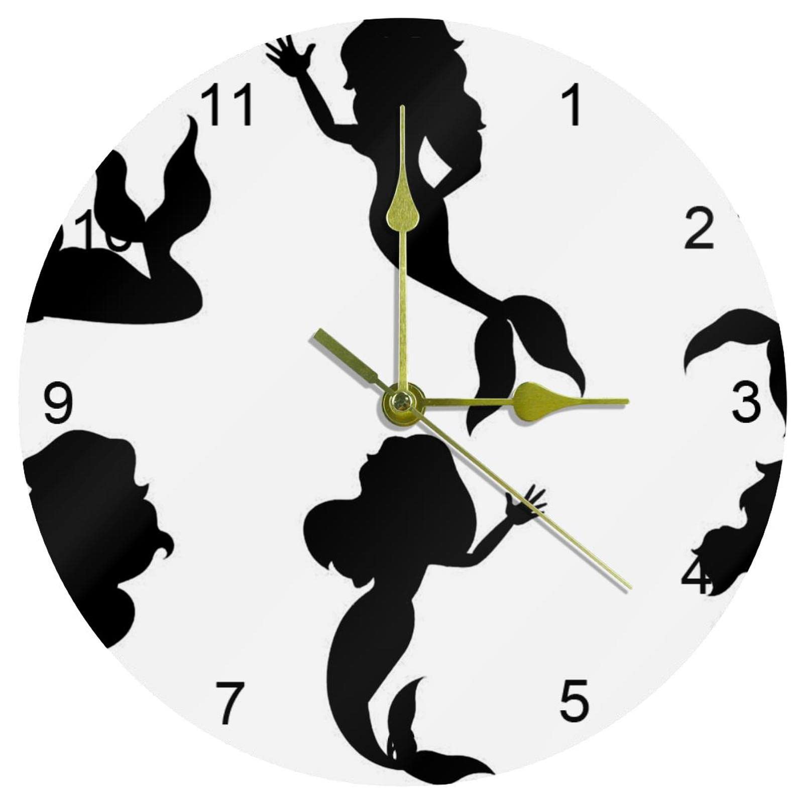Horloge murale facile à lire pour rompre le tic-tac stressant