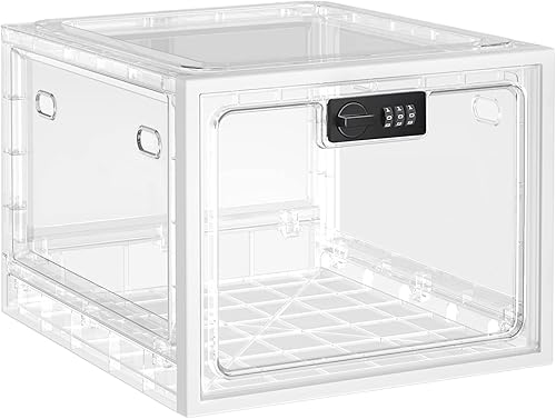 Caja de bloqueo de medicamentos para almacenamiento seguro de medicamentos, caja de bloqueo transparente, caja de bloqueo para refrigerador, caja