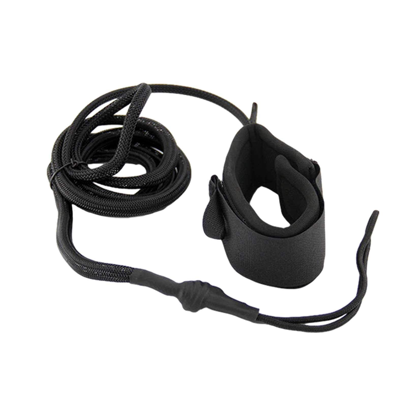 FAXIOAWA Laisse de Planche de Surf, Laisse de Sup - Corde de Jambe de Planche de pagaie de Protection réglable de sécurité Stand Up Paddle Board Leg Foot Rope Surf Leash Nice