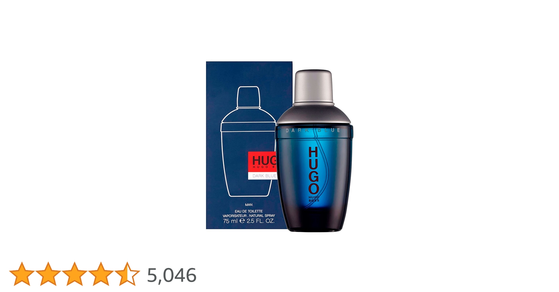 Amazon | 【ヒューゴボス】ダークブルー EDT 75mL [並行輸入品