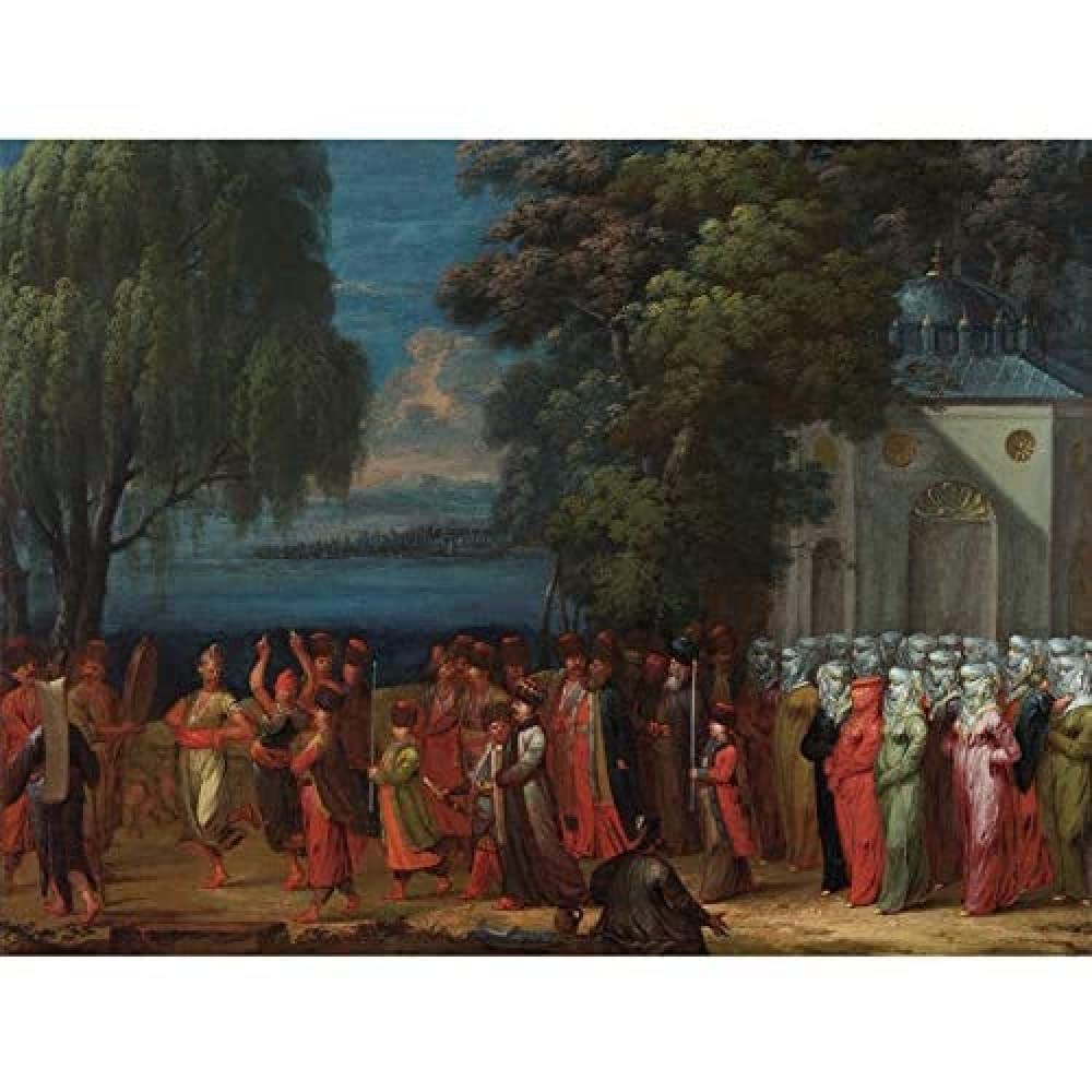 Artery8 Jean Baptiste Vanmour Armenian Wedding Painting Unframed Wall Art Print Poster Home Decor Premium