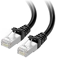 Vista 14 de Cable Matters Cable Ethernet Cat 6A blindado sin enganches de 10 Gbps, 75 pies, cable Cat 6A, cable Cat6A, cable Ethernet, negro