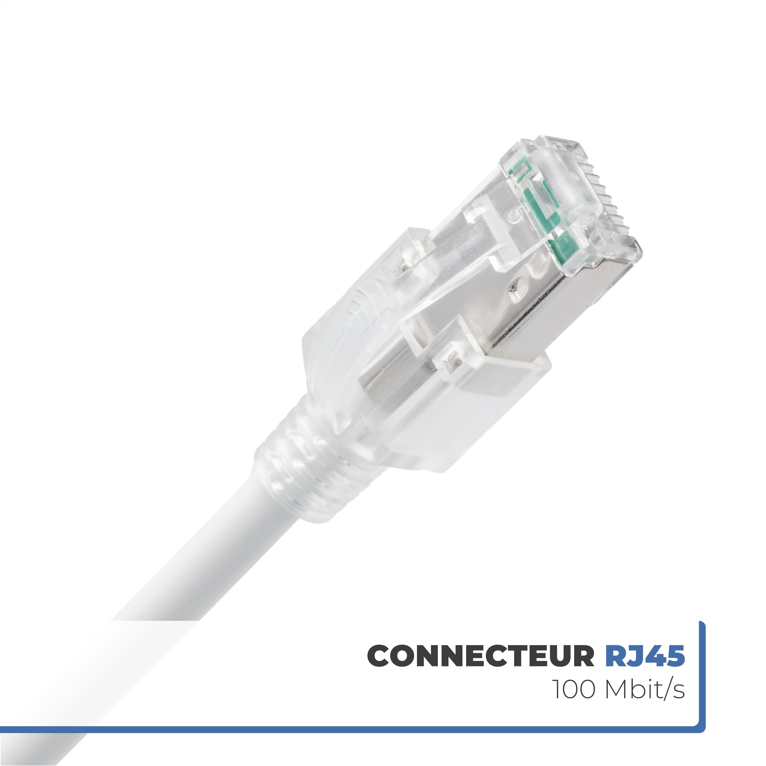 APM France, 408025, Câble Rj45 / Coaxial, 2M