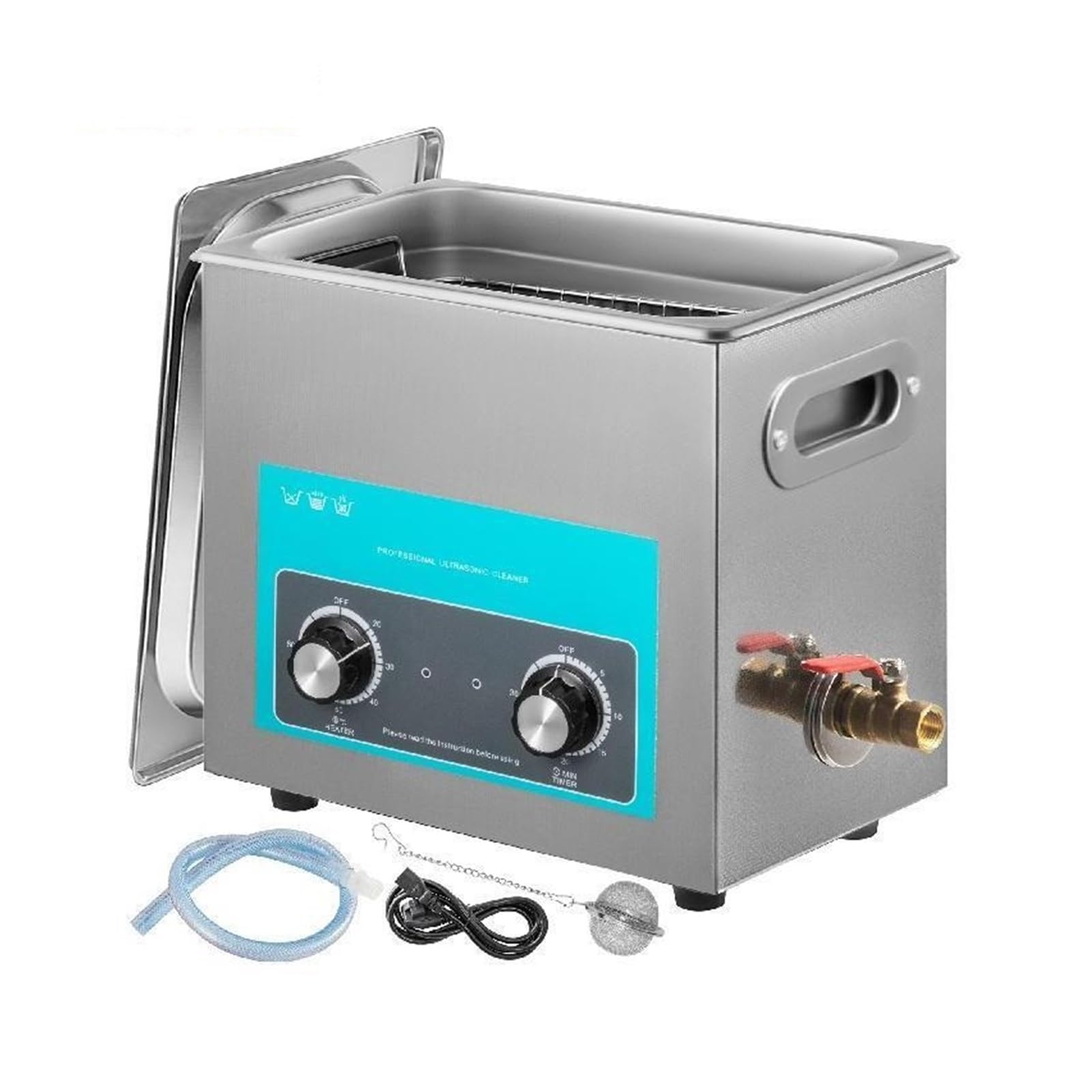 Pulitore Ultrasuoni, Pulitore Elettrico Ad Ultrasuoni Da 6 Litri Lavatrice Portatile Lave-Dishes Elettrodomestico