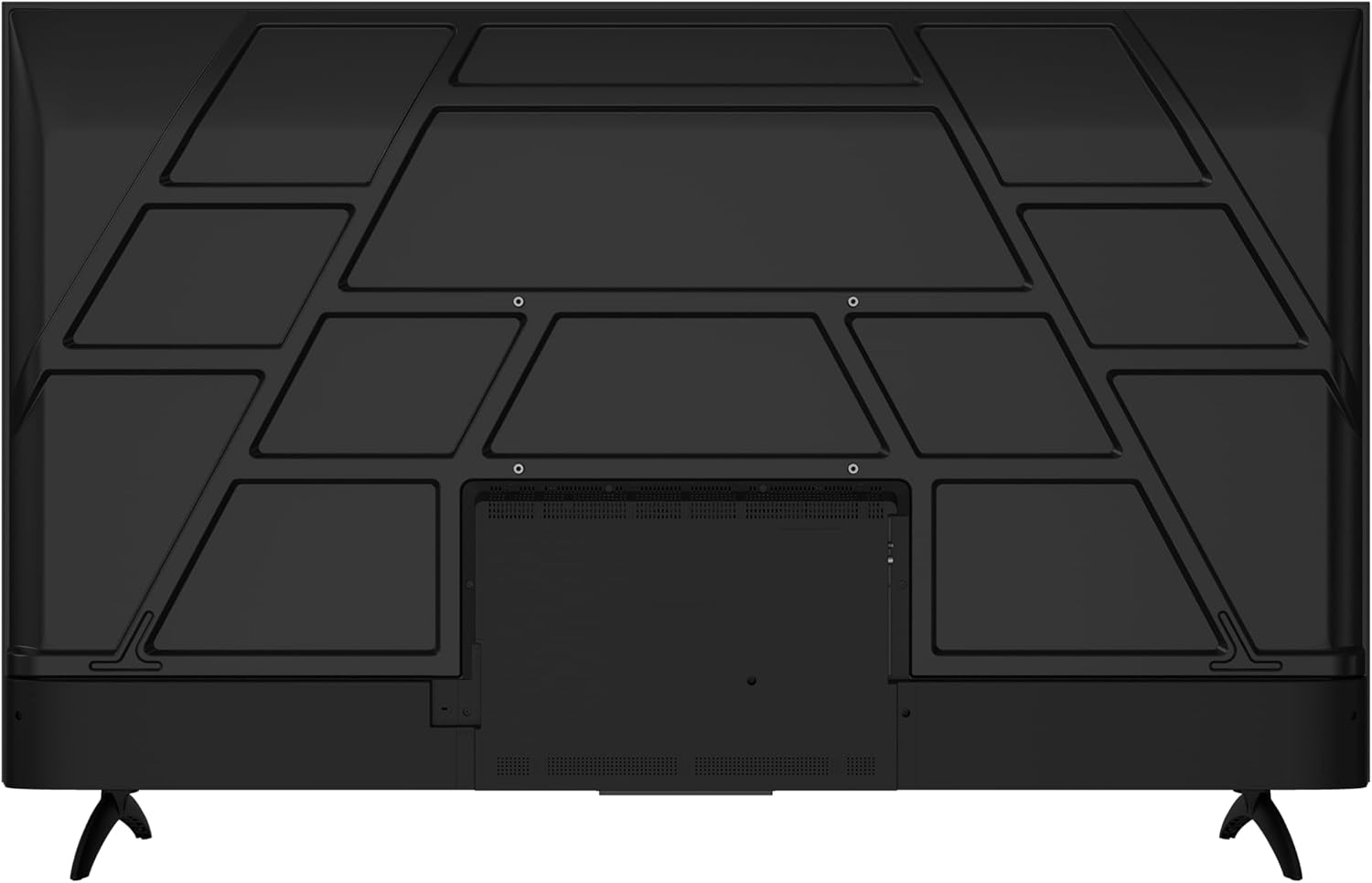 Back view of Skyworth 60Q6820H TV showing VESA mounting points