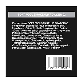 CARSLAN 1.0 Soft Focus Loose Setting Powder, Waterproof, Matte, Oil Control, Shine Free, Talc-Free Face Powder Makeup, 24H Longwear Finishing Powder, 02 Translucent For Oily