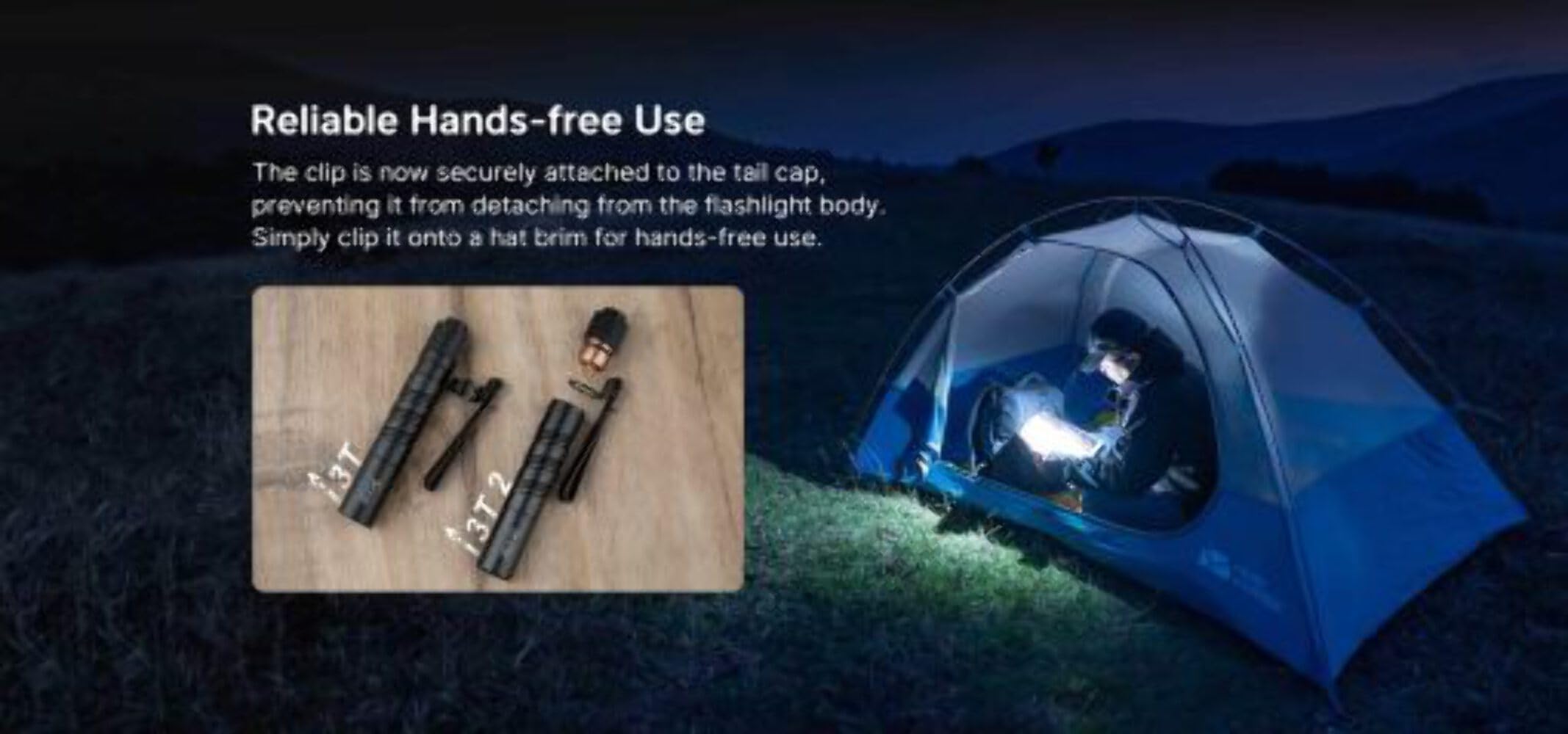 Olight i3T 2 EOS Latarka ręczna Czarny