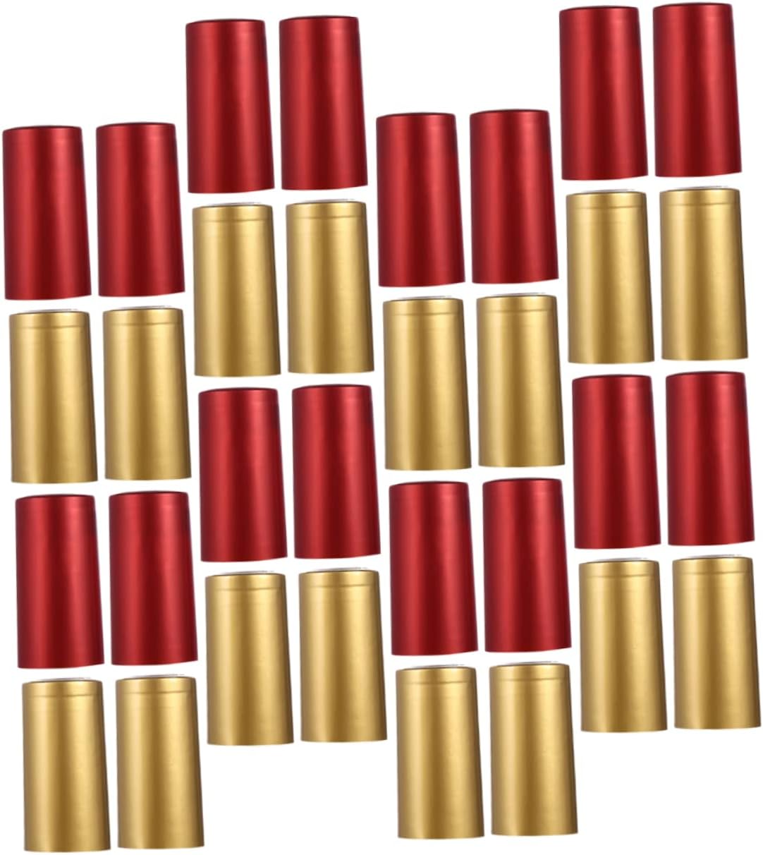 600pcs Wine Bottle Heat Shrink Caps Wine Sealing Shrink Wrap Heat Shrinkable Caps for Preserving Freshness and Flavor