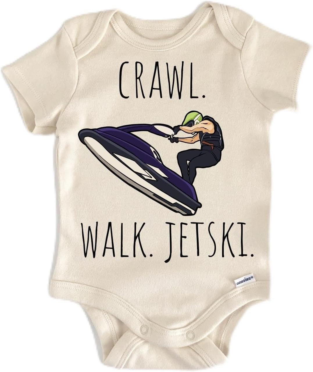 Jet Ski Water Sports - Baby Boy Girl Clothes Infant Bodysuit Funny Cute Newborn